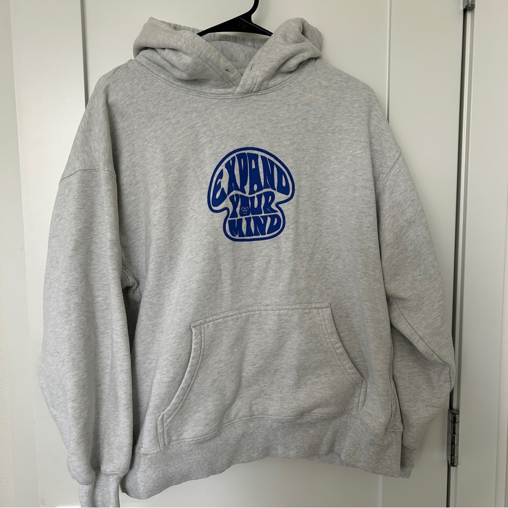 TNA Cozy Fleece Boyfriend Expand Your Mind Hoodie